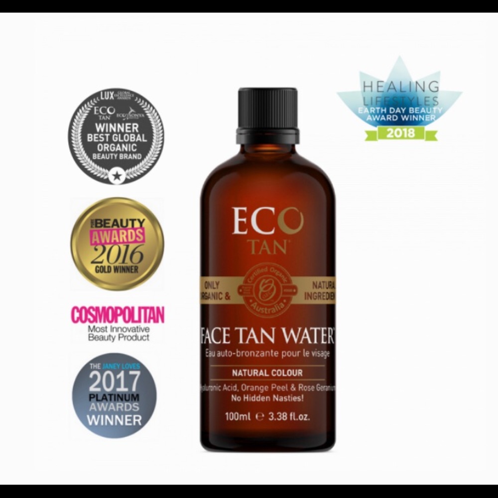 ISO of ecotan face water